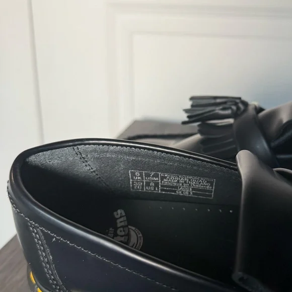 NWT Dr. Marten Adrian Bex Smooth Leather Tassel Loafers - Picture 8 of 9